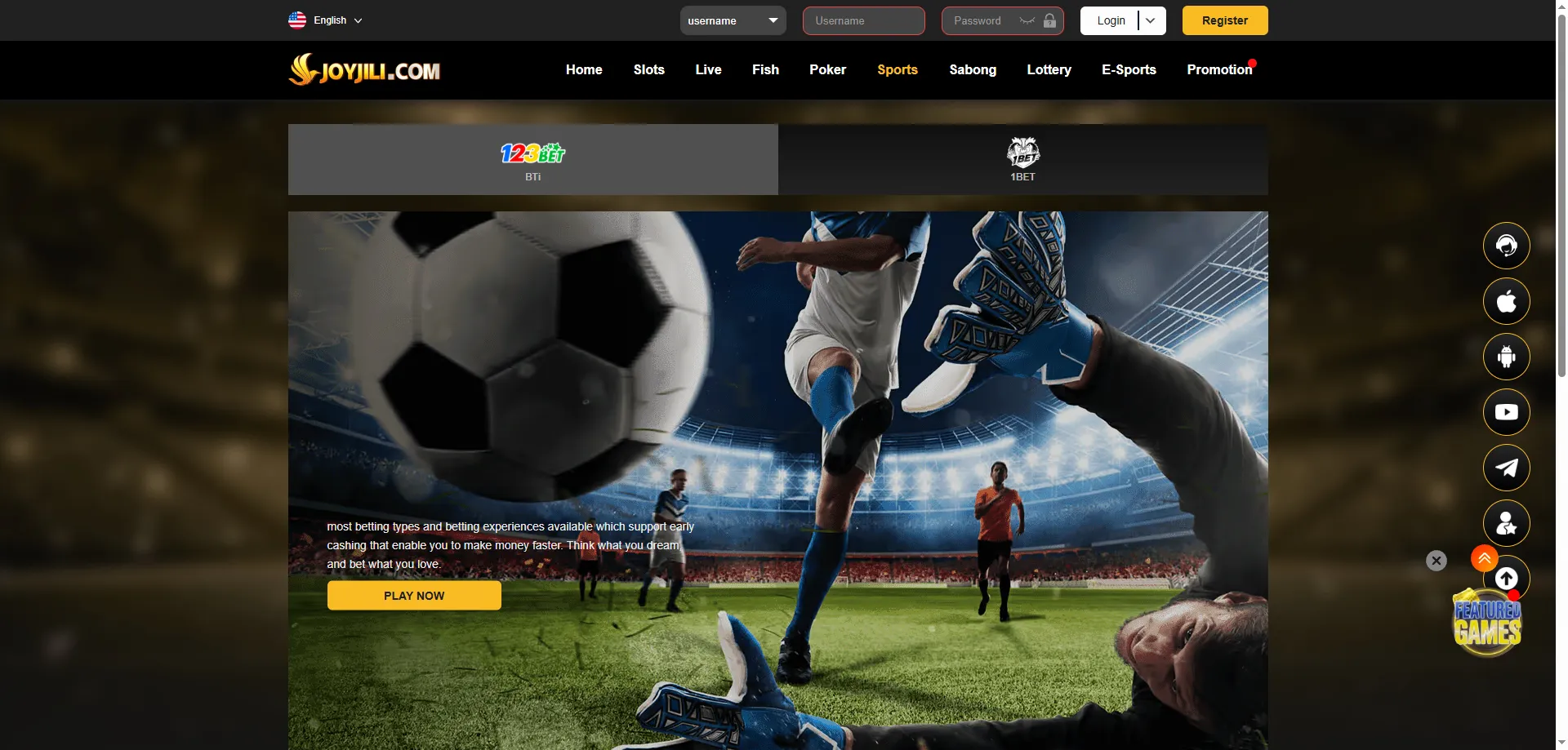Joyjili casino sports betting — cricket, football, and kabaddi markets
